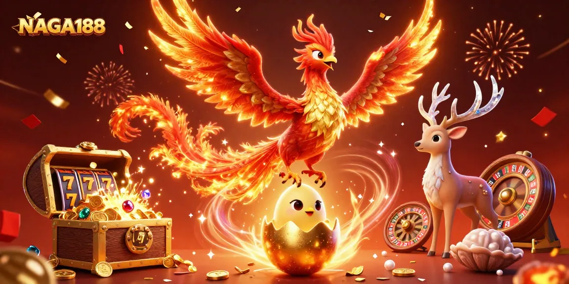 NAGA188 menawarkan pengalaman bermain kasino live yang menarik dengan banyak simbol keberuntungan dan elemen permainan.