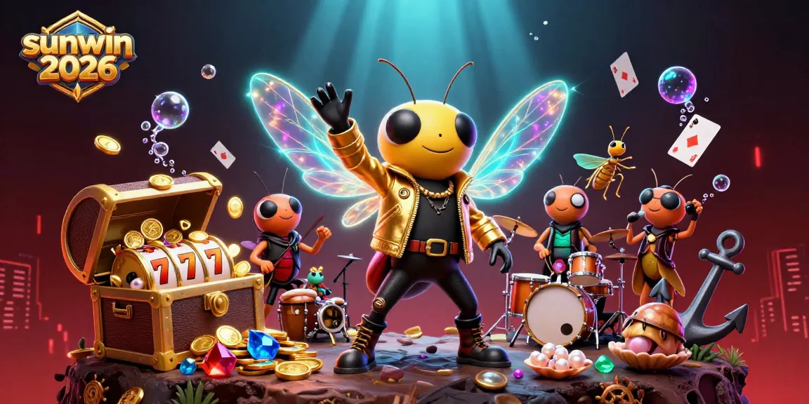 Win big with sunwin 2026 by enjoying an exciting 3D casino adventure featuring vibrant characters.