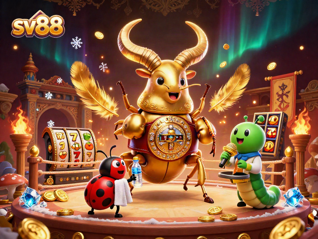 sv88 brings high-energy action to the casino scene, featuring unique gaming characters and vibrant elements.