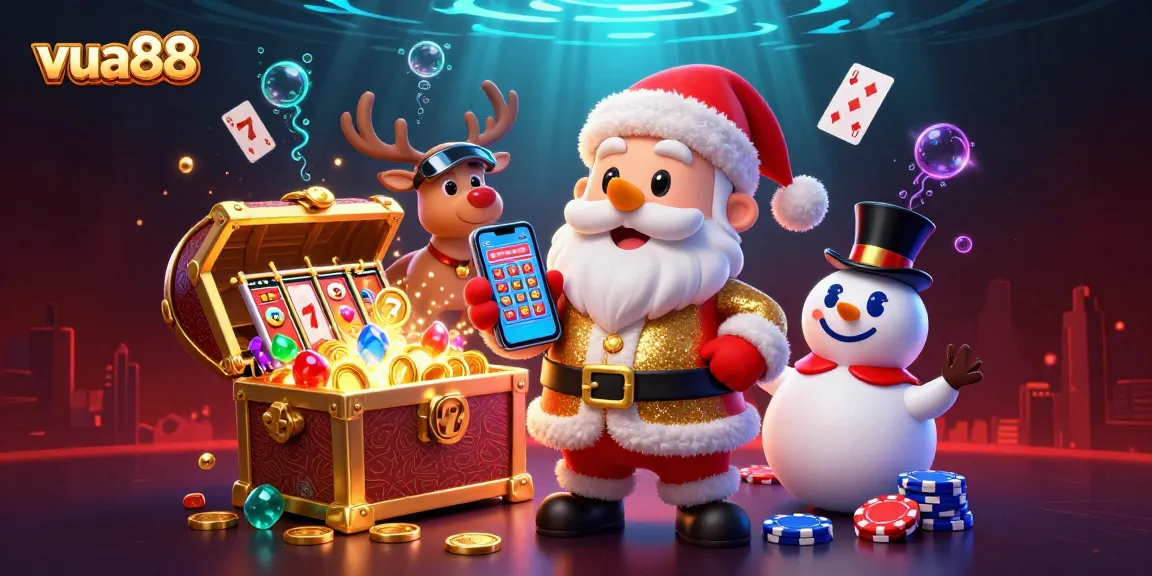 Experience the excitement of winning at vua88 with an interactive casino scene featuring jackpots and engaging characters.