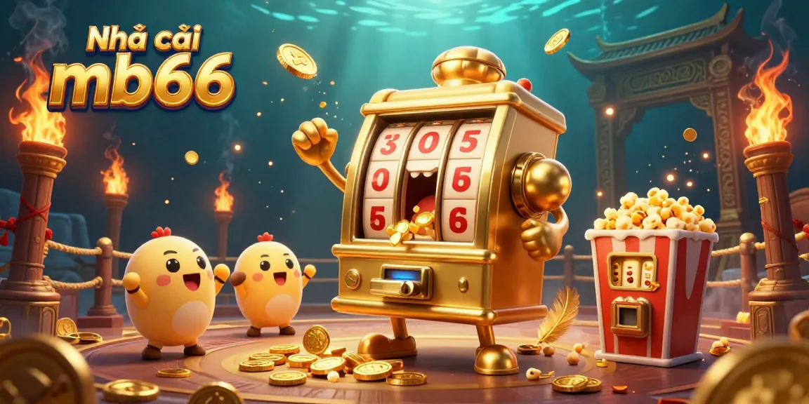 Celebrate wins at Nhà cái mb66 with thrilling casino games amidst vibrant golden elements and exotic backgrounds.