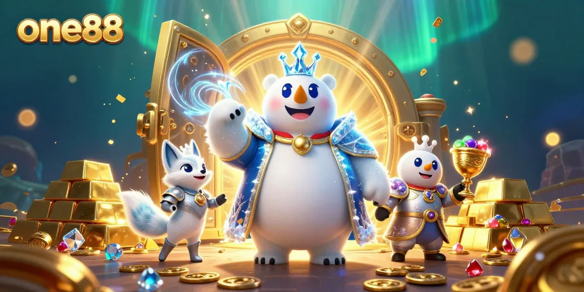 Experience thrilling gaming at one88 with vivid treasures, polar royalty, and magical underwater scenes.
