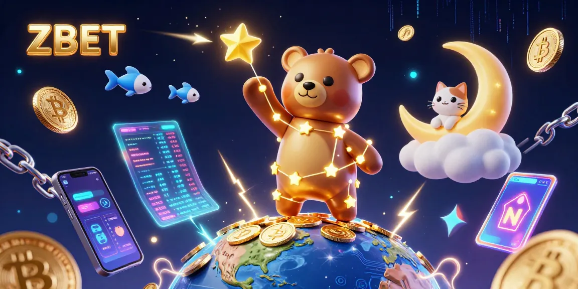 ZBET offers thrilling gaming excitement with lively characters and crypto casino elements.