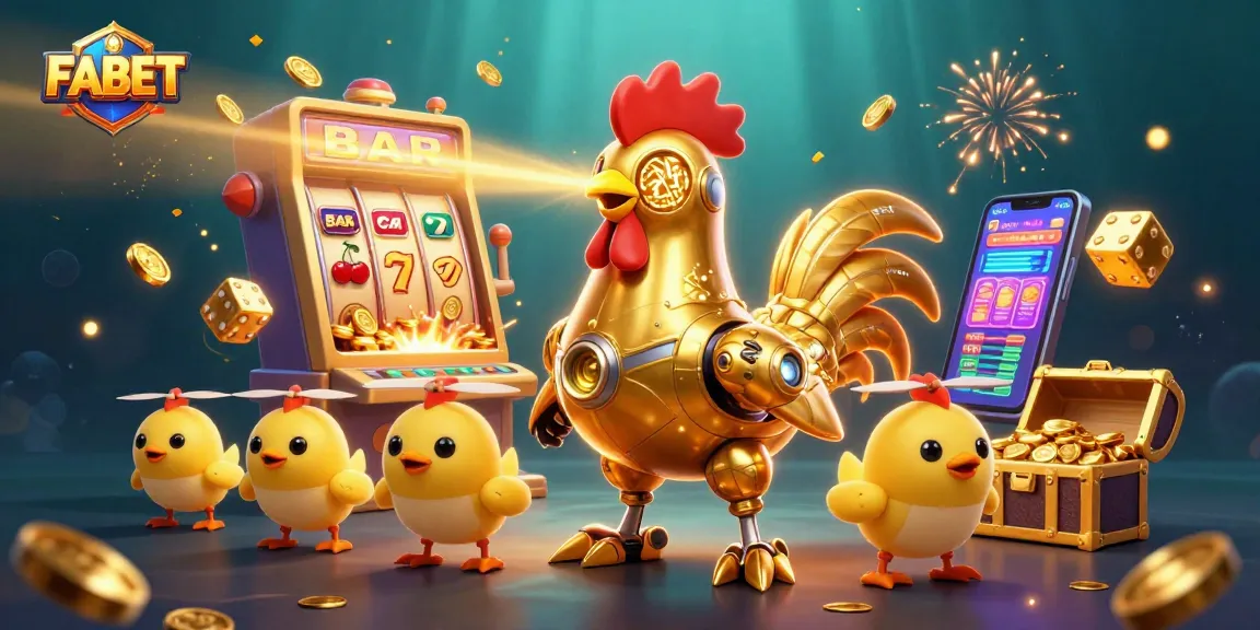 FABET revolutionizes online gaming with a vibrant, dynamic casino scene filled with excitement.