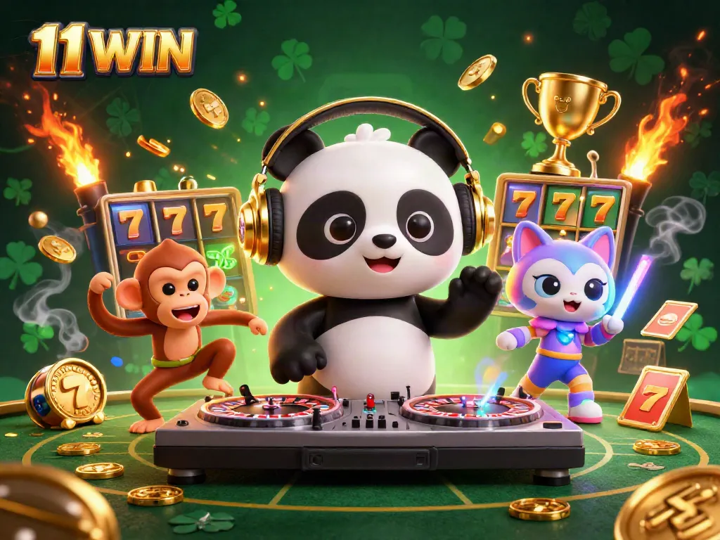 Experience thrilling slots gameplay with 11 WIN featuring vibrant characters and dynamic casino action.