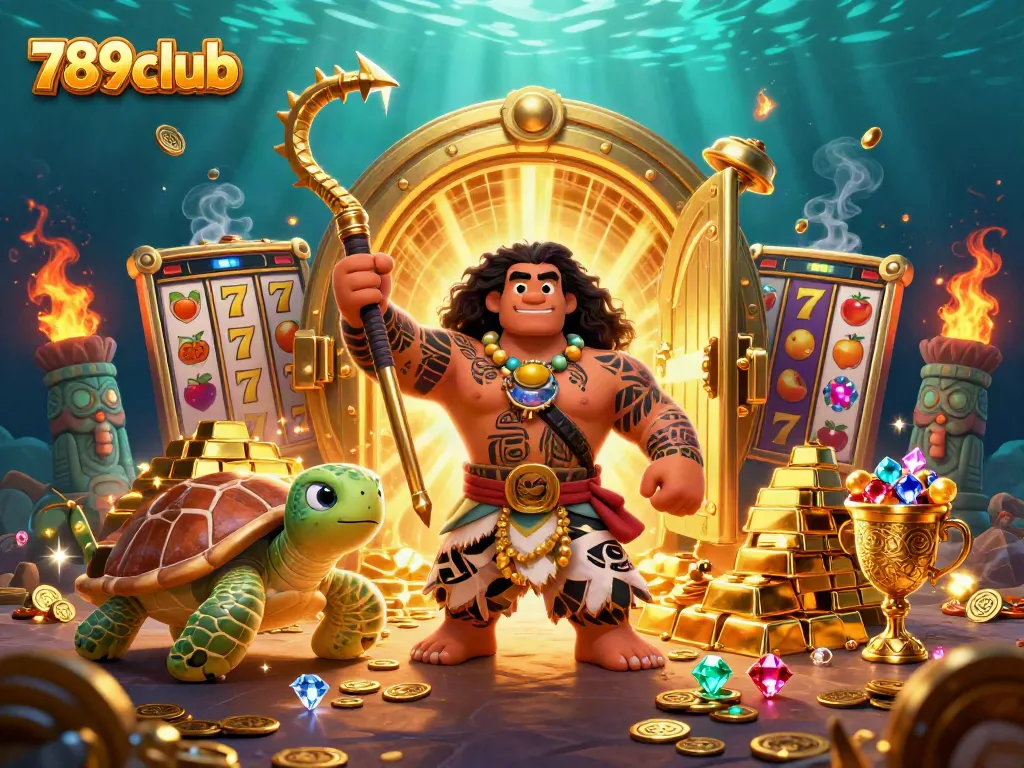 Engage with the 789club experience and spin to win in a vibrant 3D casino setting.