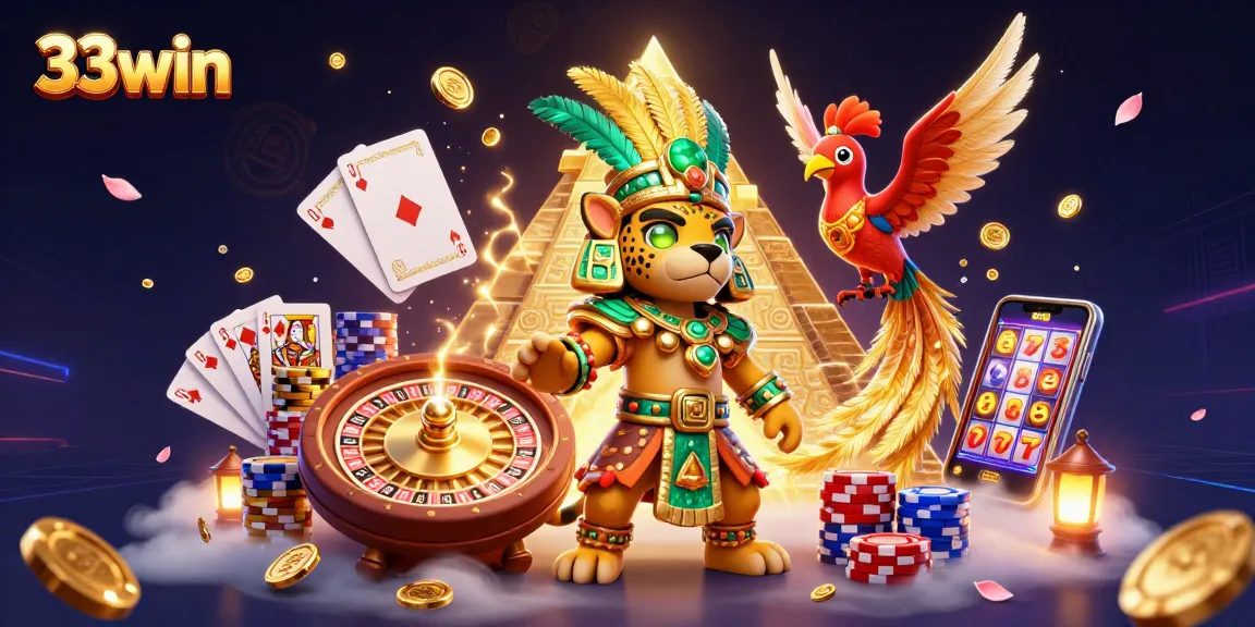 Engage with 33win and experience thrilling games in a vibrant casino atmosphere.